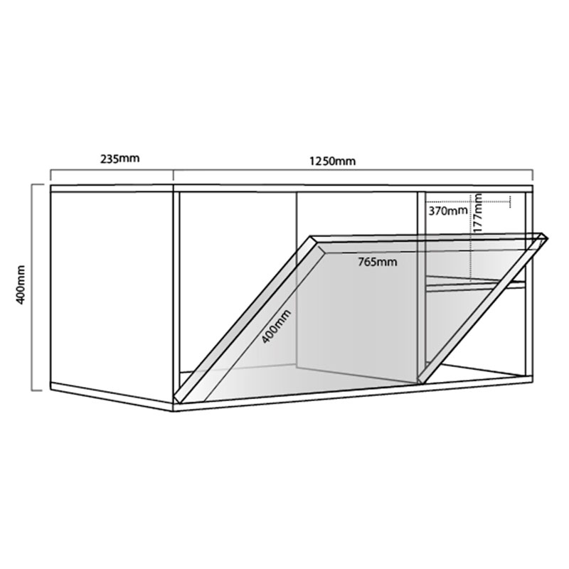 escritorio, escritorios, plegable, plegables, de, pared, para, paredes, 125cm, enchapado, roble, termo, negro, delos, DSM07RT.