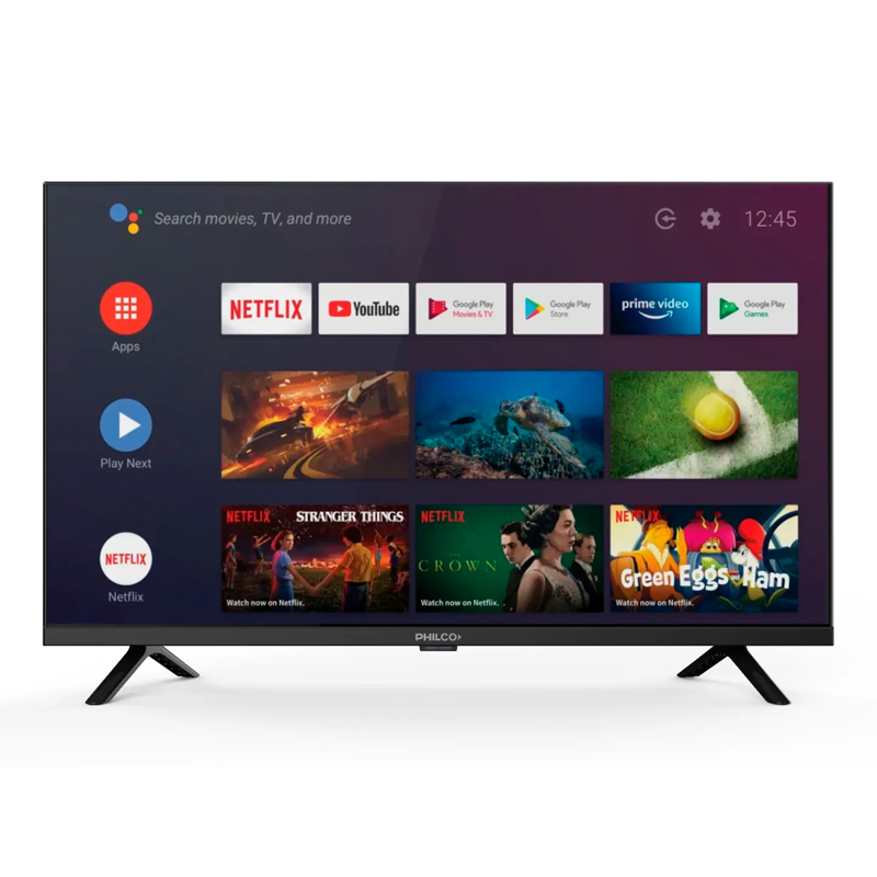 televisor, televisores, television, smart tv, smart, tv, teve, tele, philco, 32, 32 pulgadas, hd, android, android tv, hdr10, PLD32HS23CH, novogar.