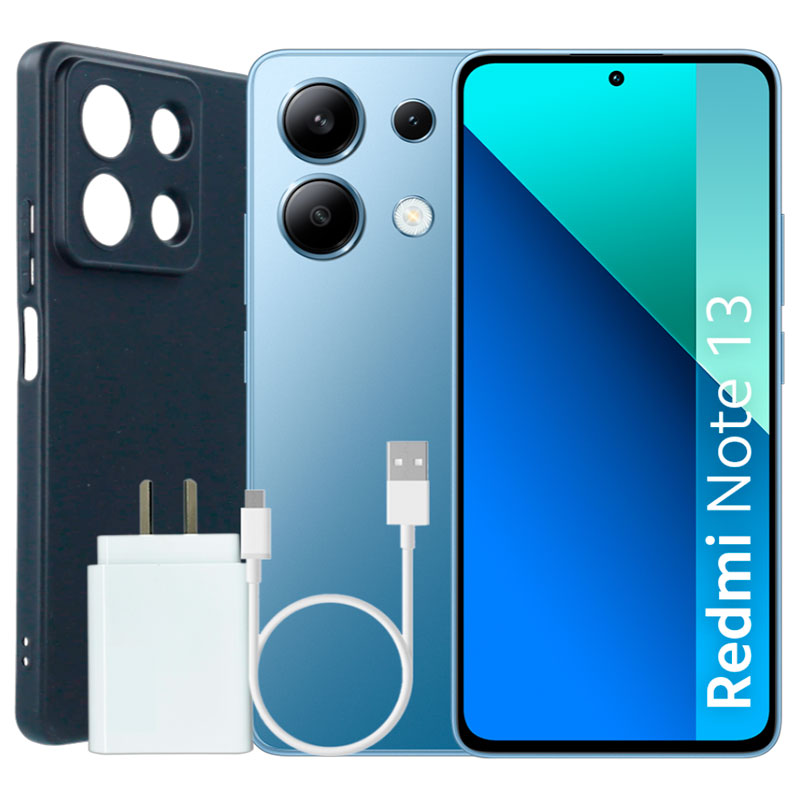 celular, celulares, telefono, telefonos, smartphone, smartphones, xiaomi, redmi, note, 13, redmi note 13, 6gb, 128gb, azul, blue, REDMI-NOTE13-AZ.