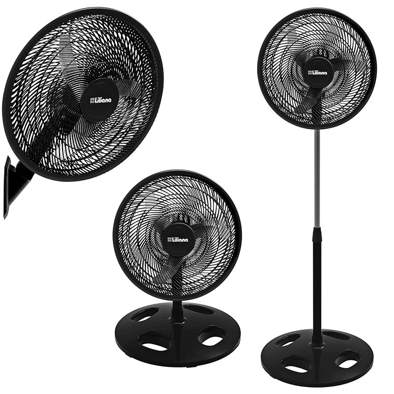 ventilador, ventiladores, de pie, de piso, de pared, turbo, 3 en 1, pie, piso, pared, 20